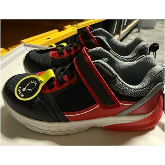 Athletic Works Little & Big Boys Light Play Athletic Sneakers Sizes 3 - Picture 3 of 6